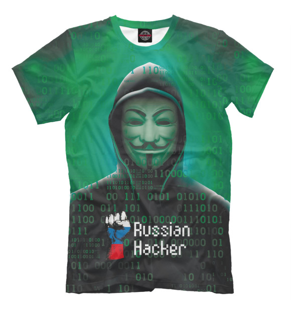 Футболка Russian Hacker для мальчиков 