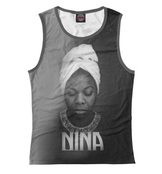 Женская Майка Nina Simone