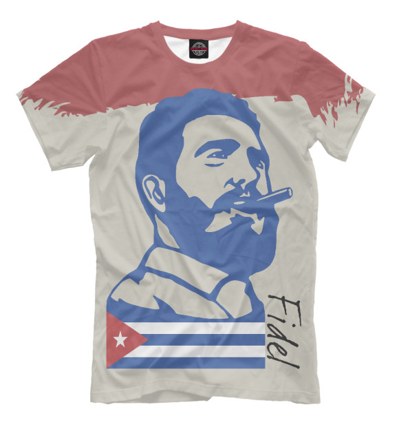 Футболка Фидель Кастро - Куба для мальчиков 