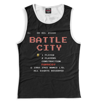 Майка для девочек Battle City