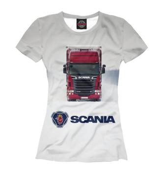 Футболка для девочек Winter Scania