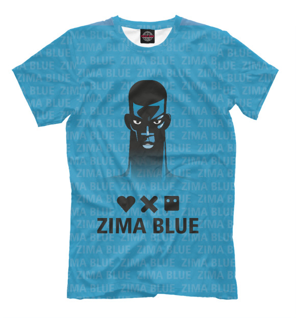 Футболка Любовь, смерть и роботы zima blue для мальчиков 