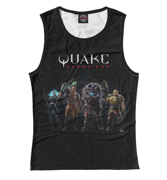 Майка Quake Champions для девочек 