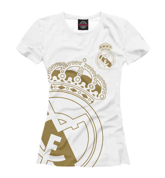 Футболка Real Madrid Gold для девочек 