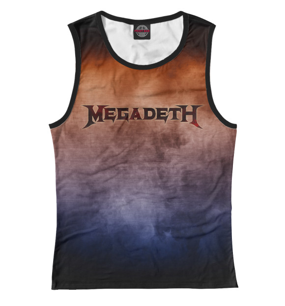 Майка Megadeth для девочек 