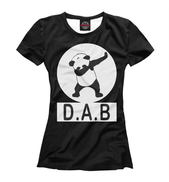 Футболка DAB Panda для девочек 