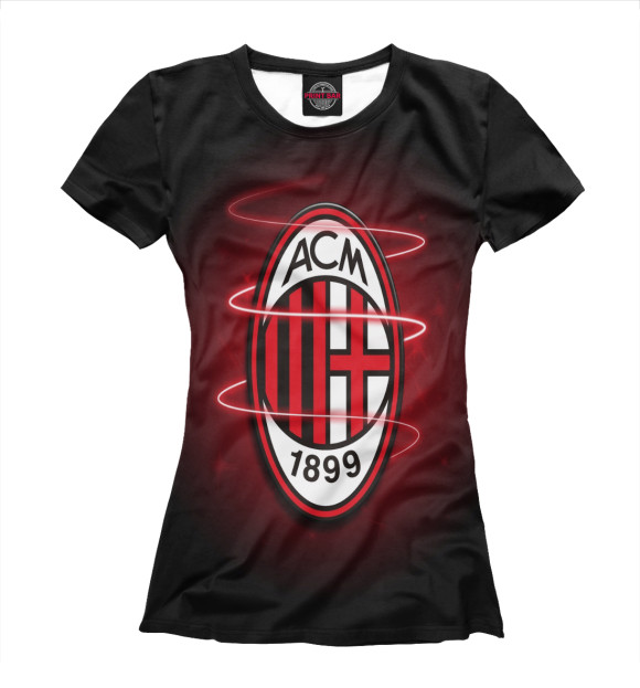 Футболка AC Milan Logo для девочек 