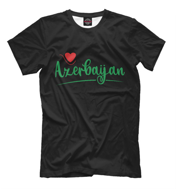 Футболка Love Azerbaijan для мальчиков 