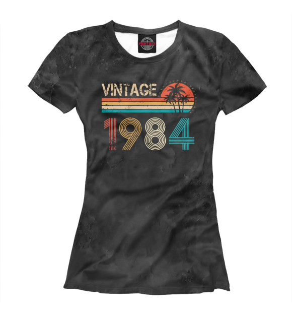 Футболка Vintage 1984 для девочек 