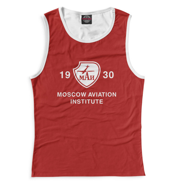 Майка Moscow Aviation Institute для девочек 