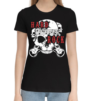 Хлопковая футболка Hard rock
