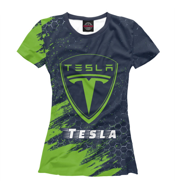 Футболка Тесла | Tesla для девочек 