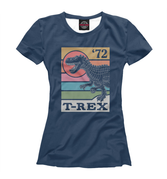 Футболка T-rex Динозавр для девочек 