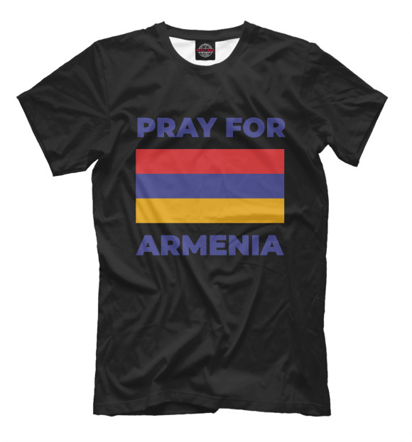 Футболка Pray For Armenia для мальчиков 