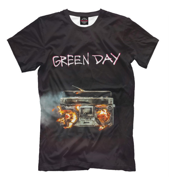 Футболка Green Day альбом для мальчиков 