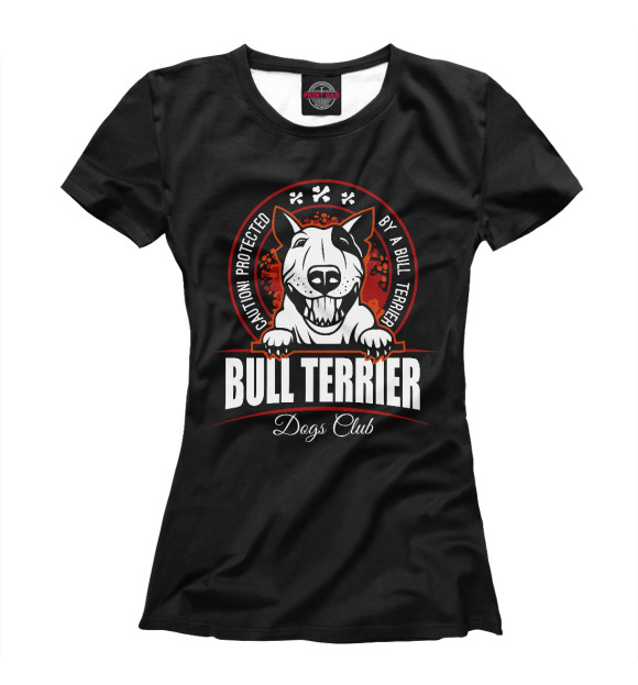 Футболка Bull terrier для девочек 