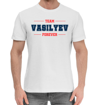 Мужская Хлопковая футболка Team Vasilyev