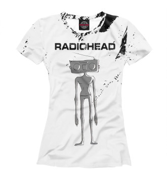 Женская Футболка Radiohead