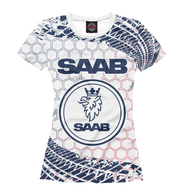 Футболка Saab для девочек 