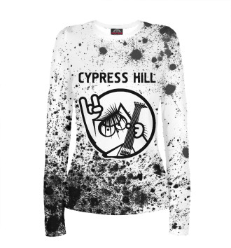 Женский Лонгслив Cypress Hill + Кот