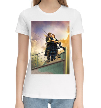 Хлопковая футболка Титаник