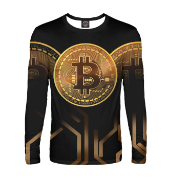 Лонгслив Bitcoin Gold Style