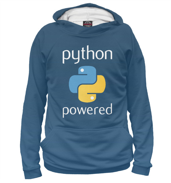 Худи Python Powered для мальчиков 