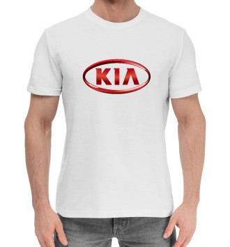 Мужская Хлопковая футболка KIA