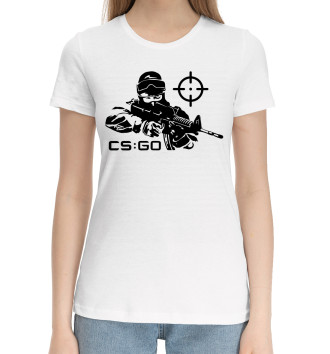 Хлопковая футболка Counter-Strike
