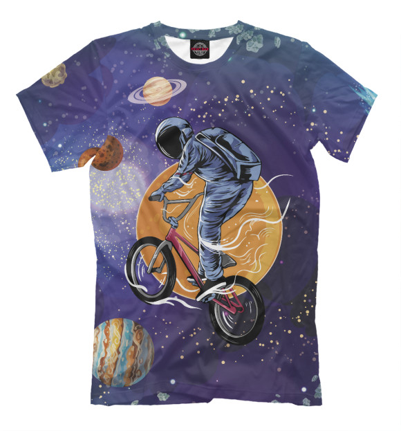 Футболка Space bicycle для мальчиков 