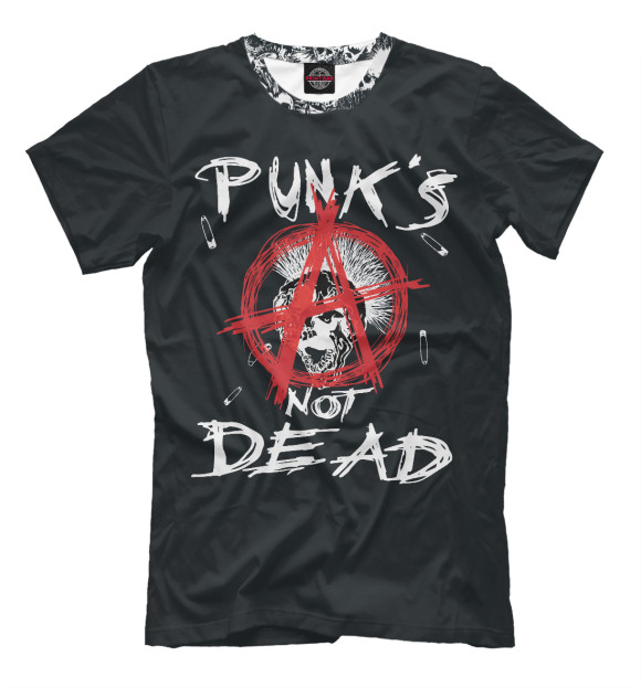 Футболка Punk's Not Dead для мальчиков 
