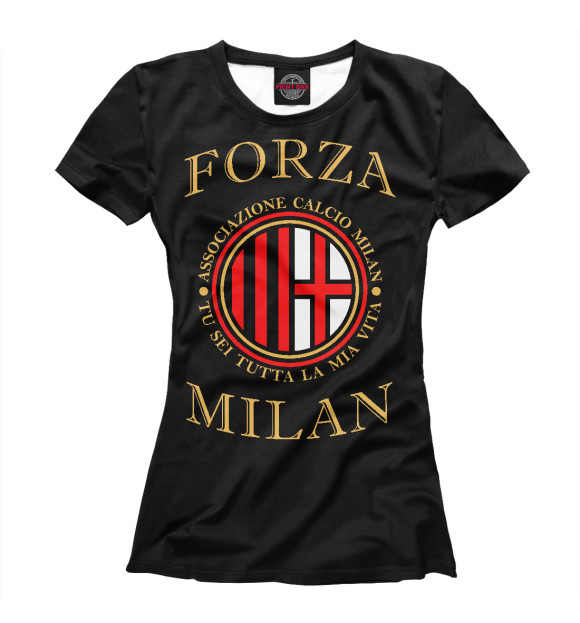 Футболка Милан для девочек 