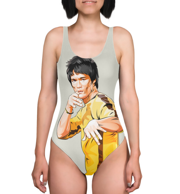 Женский Купальник-боди Bruce Lee