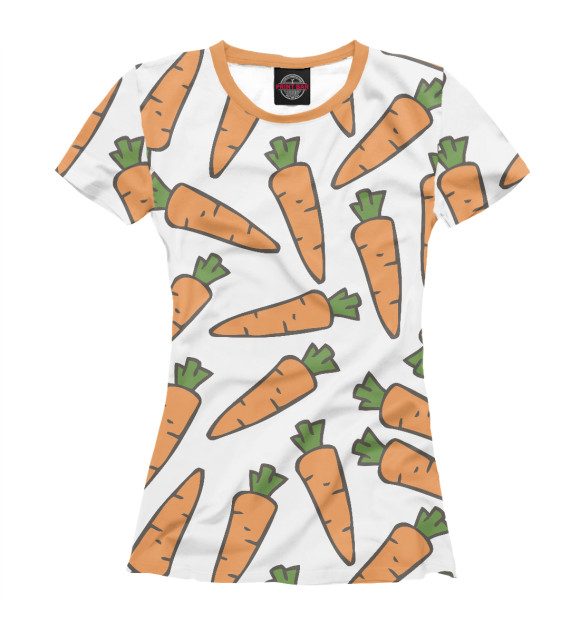 Футболка Морковь для девочек 