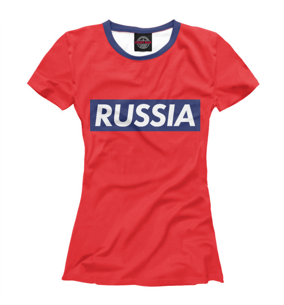Футболка Russia для девочек 