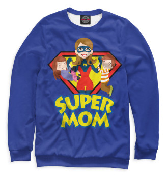 Свитшот для мальчиков Супер мама