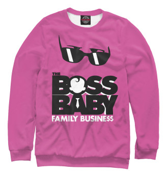Свитшот для девочек Boss Baby: family business