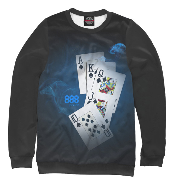 Свитшот 888 покер для мальчиков 