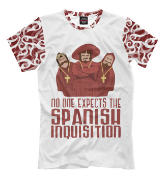 Футболка No one expects the Spanish inquisition