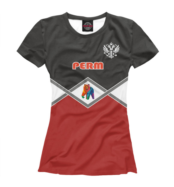 Футболка Пермь для девочек 