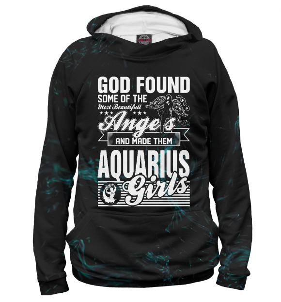 Худи God Found Angels Aquarius для девочек 