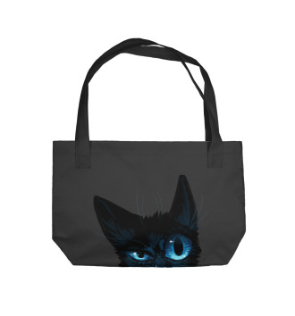 Пляжная сумка Black kitten