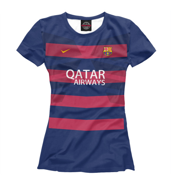 Футболка FC Barcelona Messi 10 для девочек 