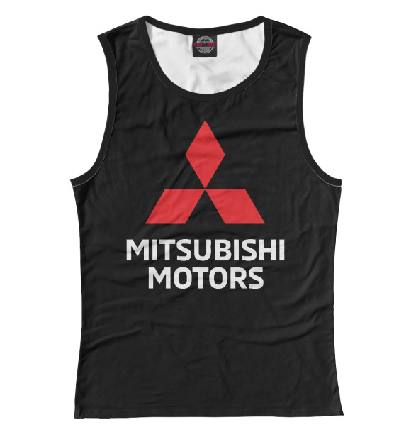 Майка Mitsubishi motors для девочек 