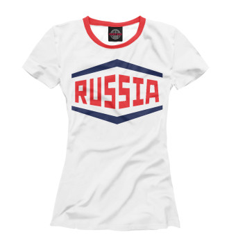 Футболка для девочек RUSSIA