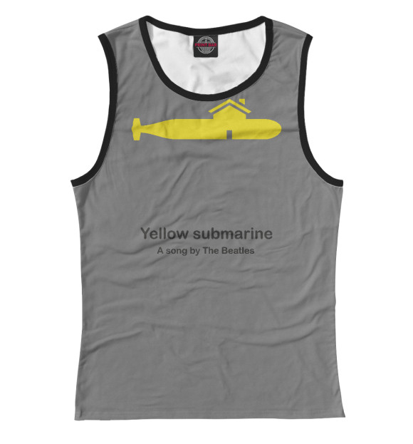 Майка Yellow Submarine для девочек 