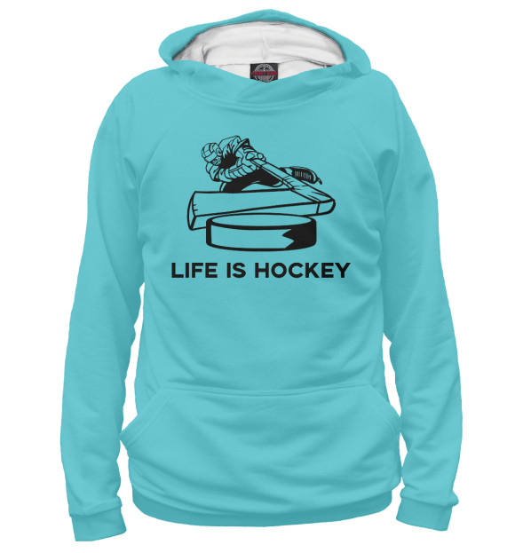 Худи Life is Hockey для мальчиков 