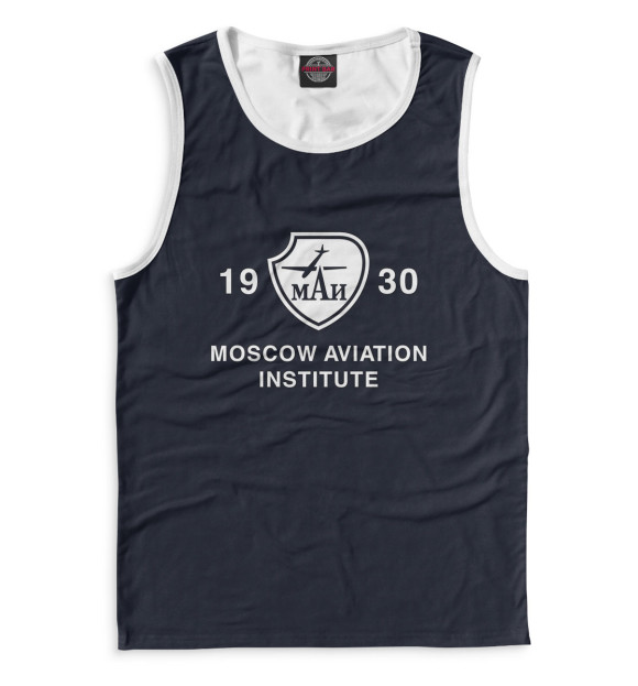 Майка Moscow Aviation Institute для мальчиков 