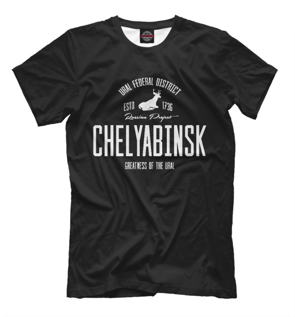 Футболка Челябинск Iron для мальчиков 