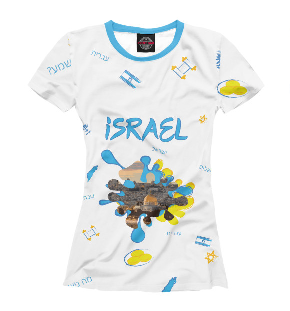 Футболка Израиль для девочек 